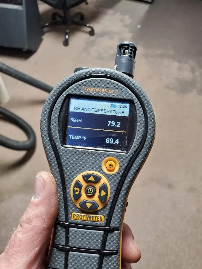 Moisture meter humidity assessment for Mold Remediation & Removal in Lilburn