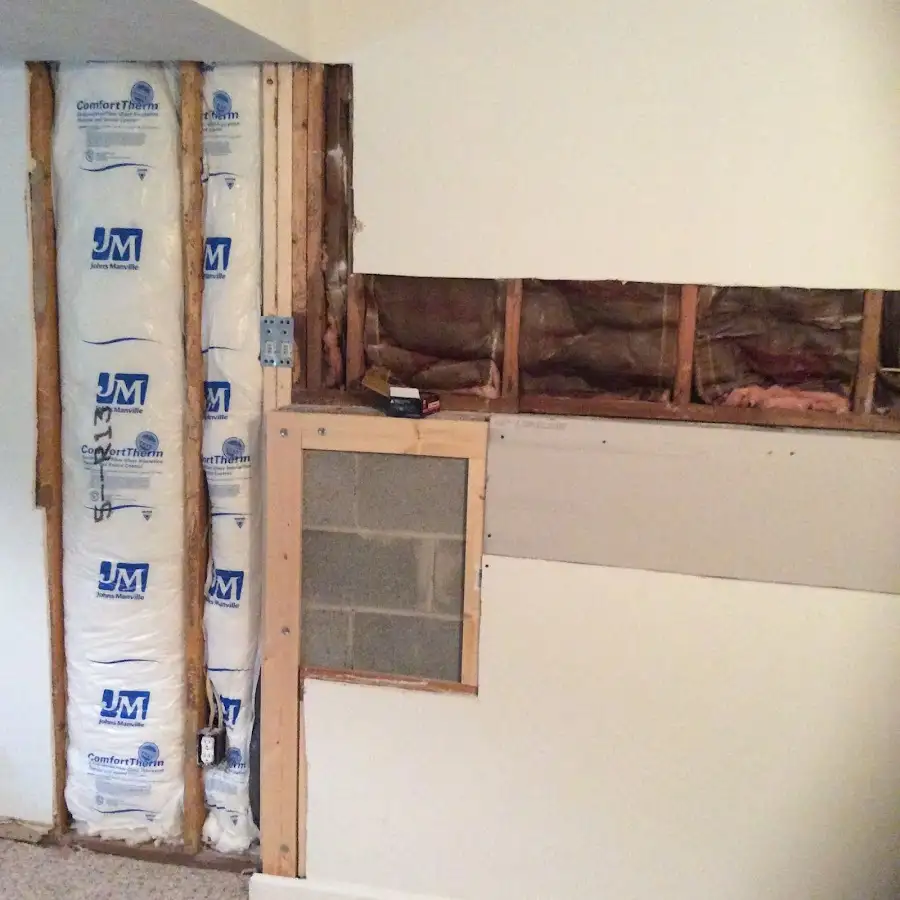 Wall insulation replacement during Odor Removal & Deodorization in Lilburn